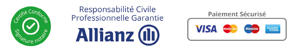 bandeau_logos_securite paiement securise conforme notaire garantie allianz